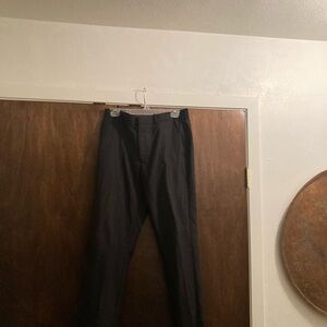 Perry Ellis Black Dress Pants Straight Leg